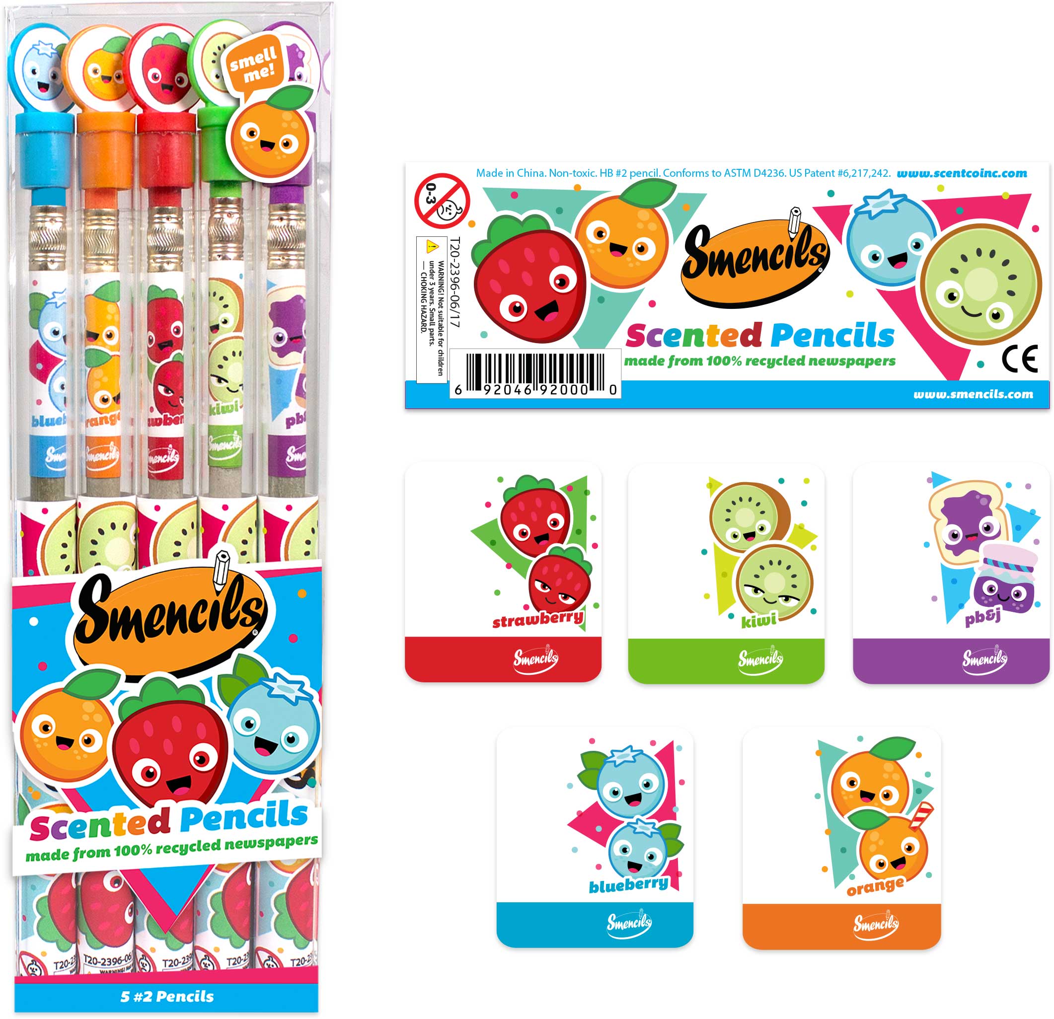 Smencils - Packaging